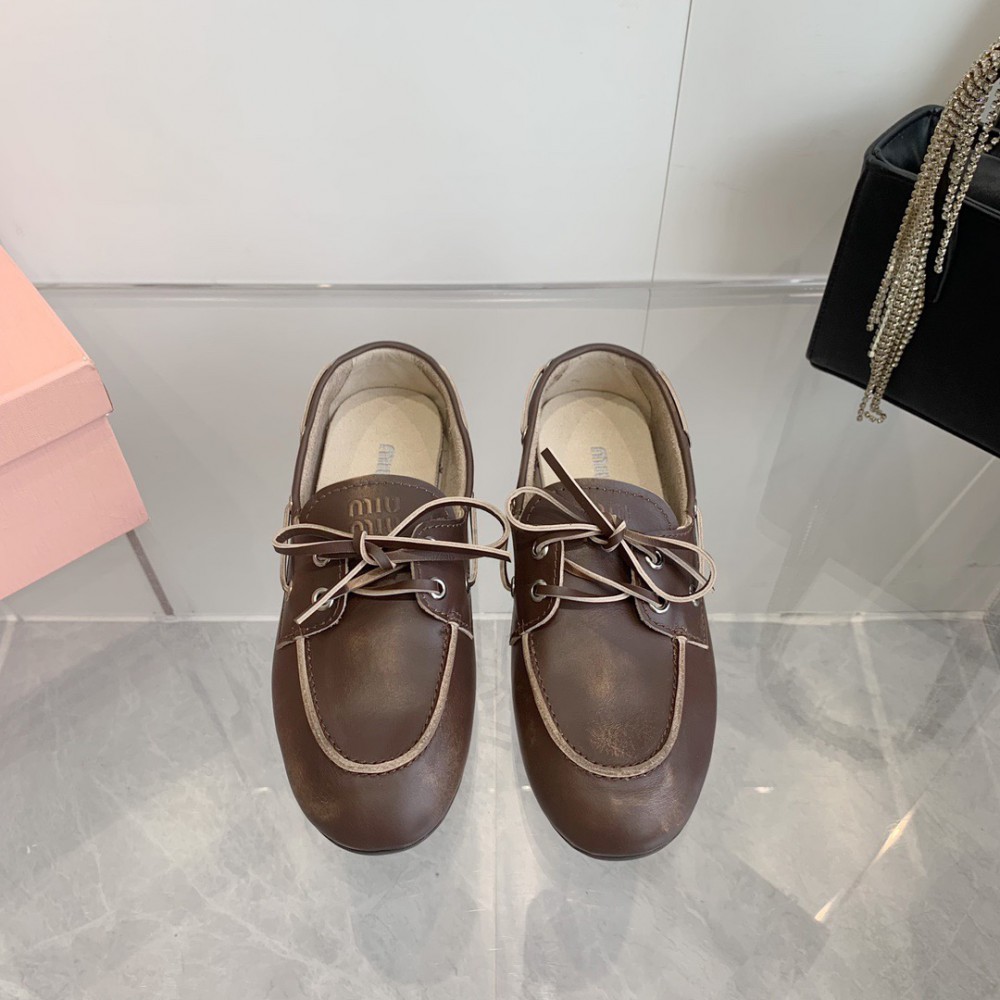 MiuMiu Faded Unlined loafers 35-42 Shoes