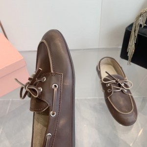 MiuMiu Faded Unlined loafers 35-42 Shoes