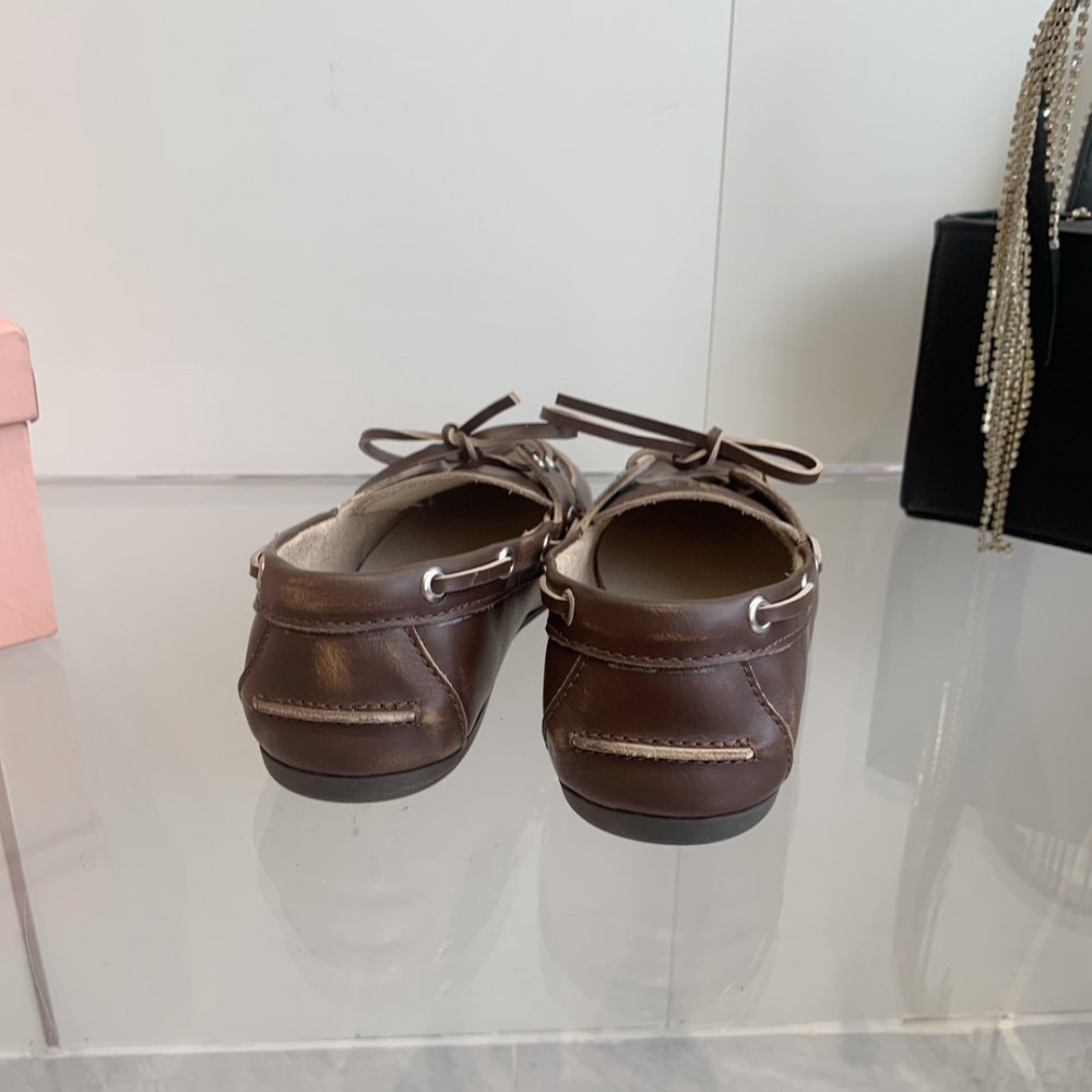 MiuMiu Faded Unlined loafers 35-42 Shoes