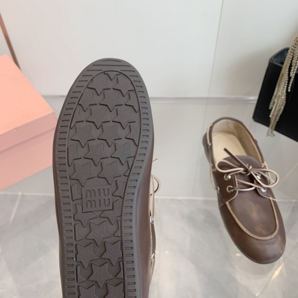MiuMiu Faded Unlined loafers 35-42 Shoes