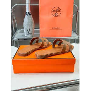 Hermes slides epsom leather 36-42 oran taba Shoes