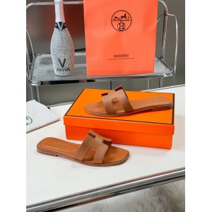 Hermes slides epsom leather 36-42 oran taba Shoes