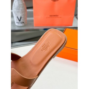 Hermes slides epsom leather 36-42 oran taba Shoes