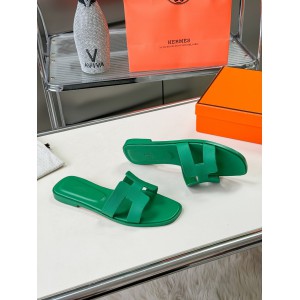 Hermes slides epsom leather 36-42 oran Vert Lierre green Shoes
