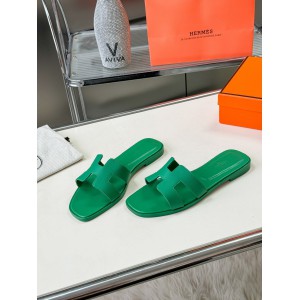 Hermes slides epsom leather 36-42 oran Vert Lierre green Shoes