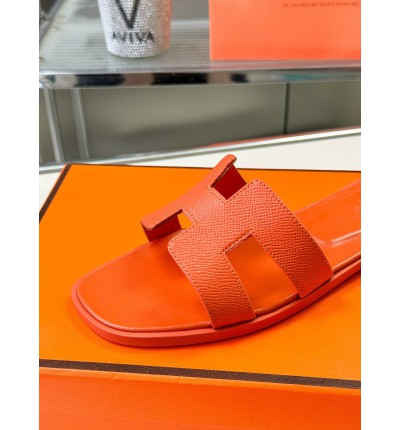 Hermes slides epsom leather 36-42 oran orange susnet