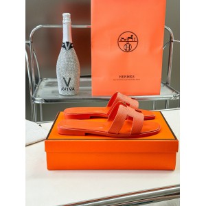 Hermes slides epsom leather 36-42 oran orange susnet Shoes