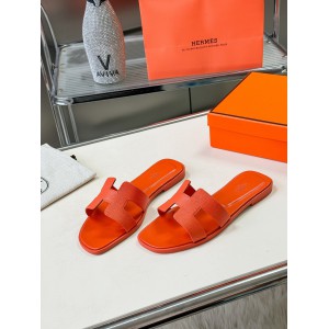 Hermes slides epsom leather 36-42 oran orange susnet Shoes