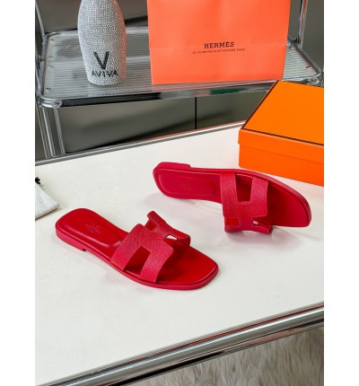 Hermes slides epsom leather 36-42 oran fuschia