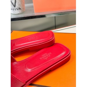 Hermes slides epsom leather 36-42 oran fuschia Shoes