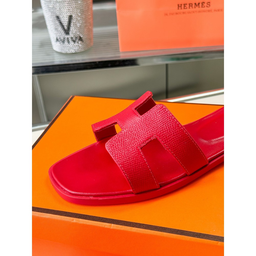 Hermes slides epsom leather 36-42 oran fuschia Shoes
