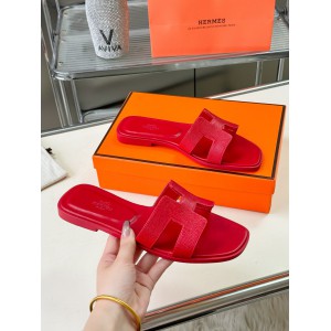 Hermes slides epsom leather 36-42 oran fuschia Shoes