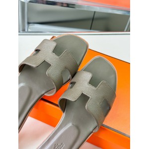 Hermes slides epsom leather 36-42 oran dark grey Shoes