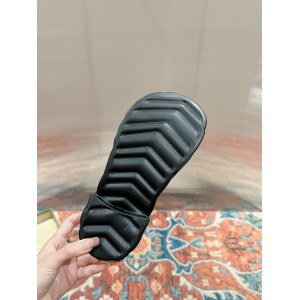 Gucci Embossed rubber platform sandals 35-42 Shoes