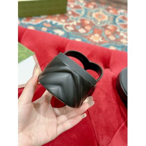 Gucci Embossed rubber platform sandals 35-42 Shoes