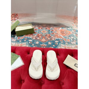 Gucci Embossed rubber platform sandals 35-42 Shoes