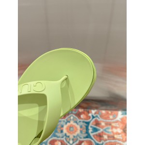 Gucci Embossed rubber platform sandals 35-42 Shoes