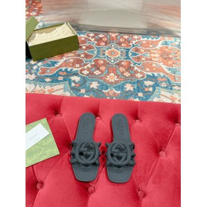Gucci Interlocking G slides rubber 35-42 Shoes