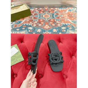 Gucci Interlocking G slides rubber 35-42 Shoes