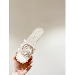 Gucci Interlocking G slides rubber 35-42 Shoes