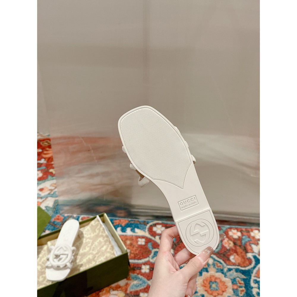 Gucci Interlocking G slides rubber 35-42 Shoes