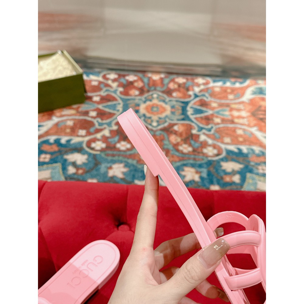 Gucci Interlocking G slides rubber 35-42 Shoes