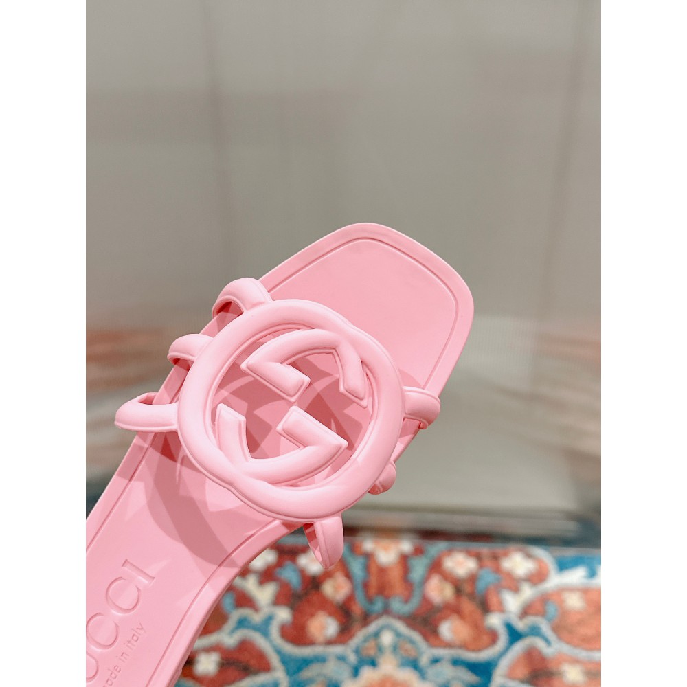 Gucci Interlocking G slides rubber 35-42 Shoes