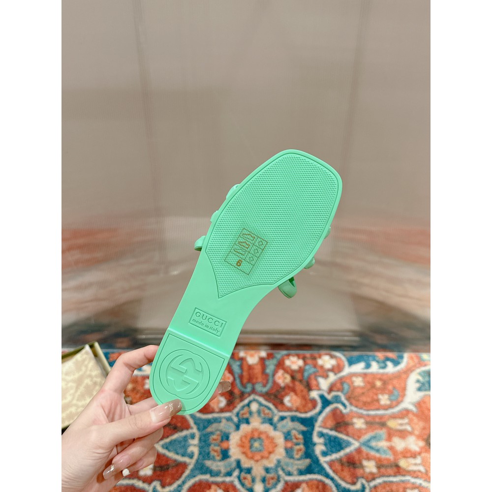 Gucci Interlocking G slides rubber 35-42 Shoes