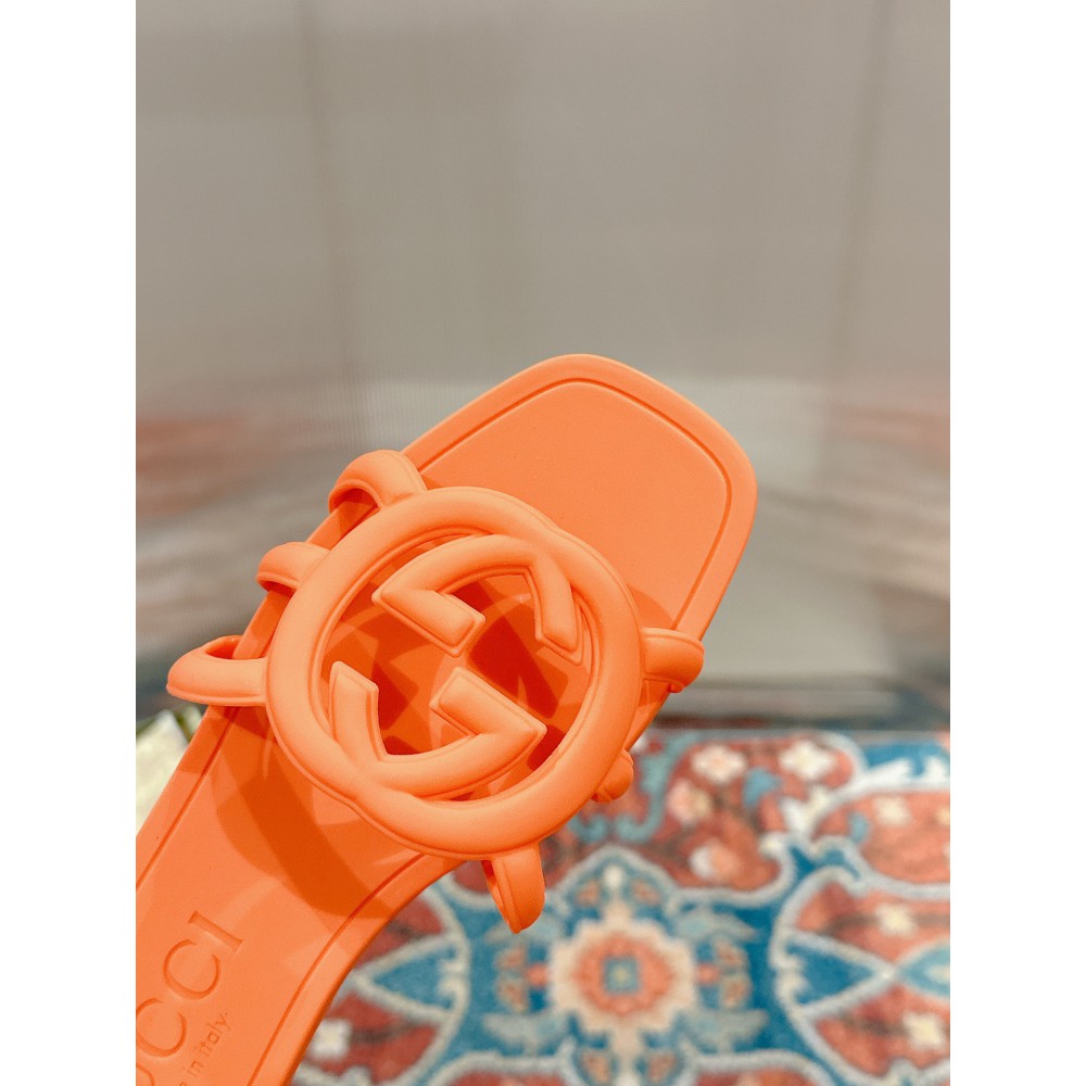 Gucci Interlocking G slides rubber 35-42 Shoes