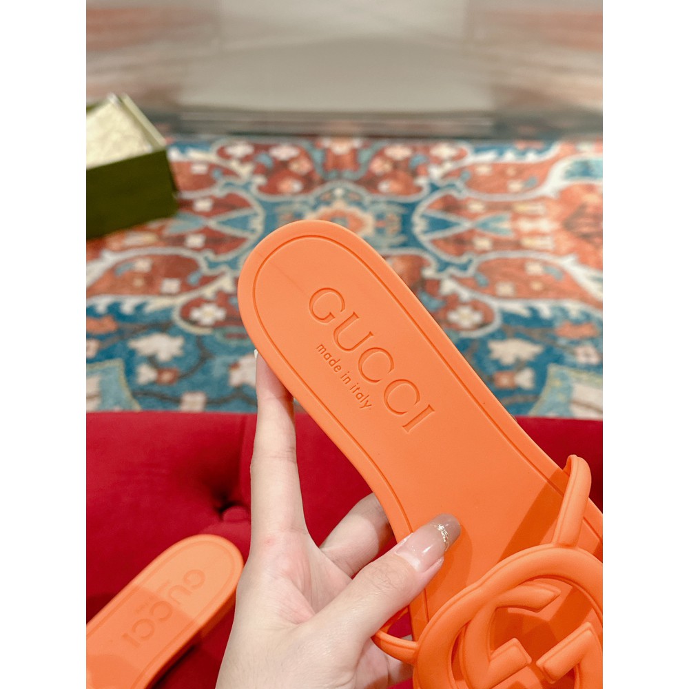 Gucci Interlocking G slides rubber 35-42 Shoes