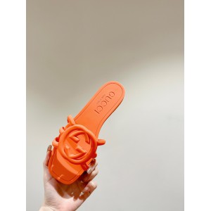 Gucci Interlocking G slides rubber 35-42 Shoes