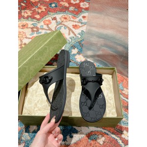 Gucci Women's thong sandal with Horsebit 35-42 Shoes