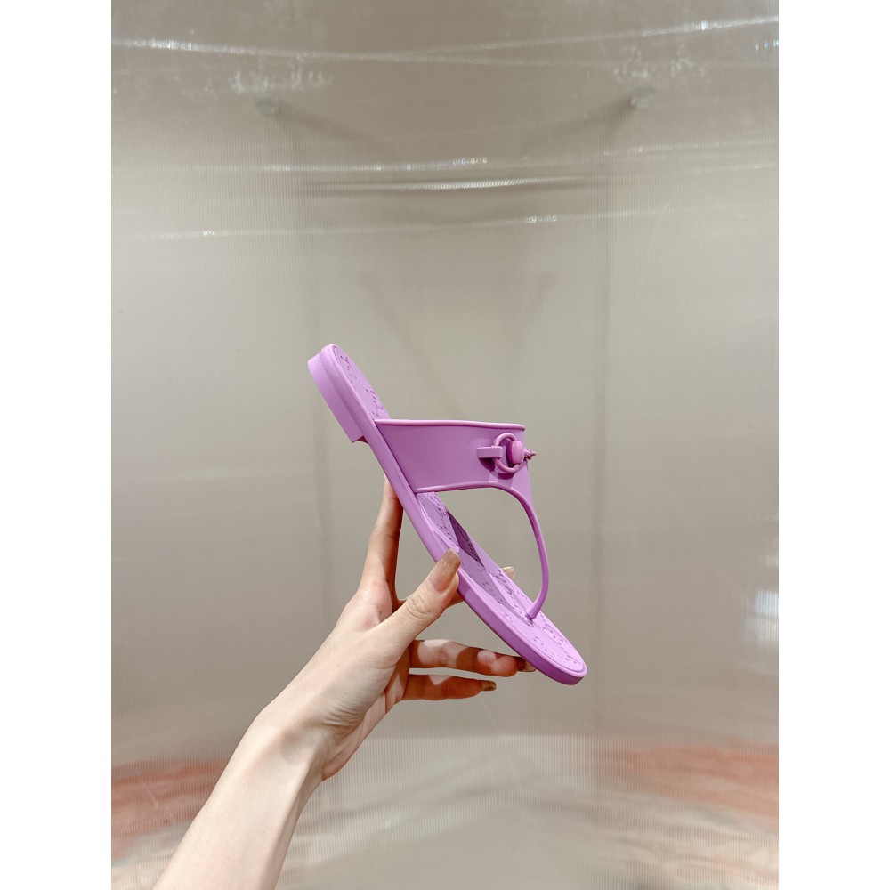 Gucci Women's thong sandal with Horsebit 35-42 Shoes