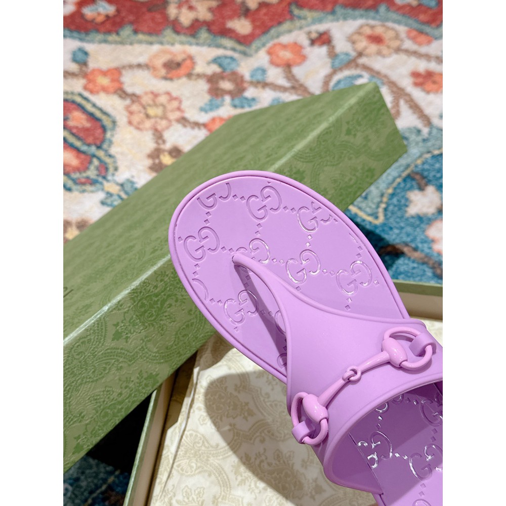 Gucci Women's thong sandal with Horsebit 35-42 Shoes