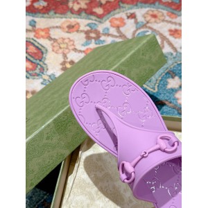 Gucci Women's thong sandal with Horsebit 35-42 Shoes