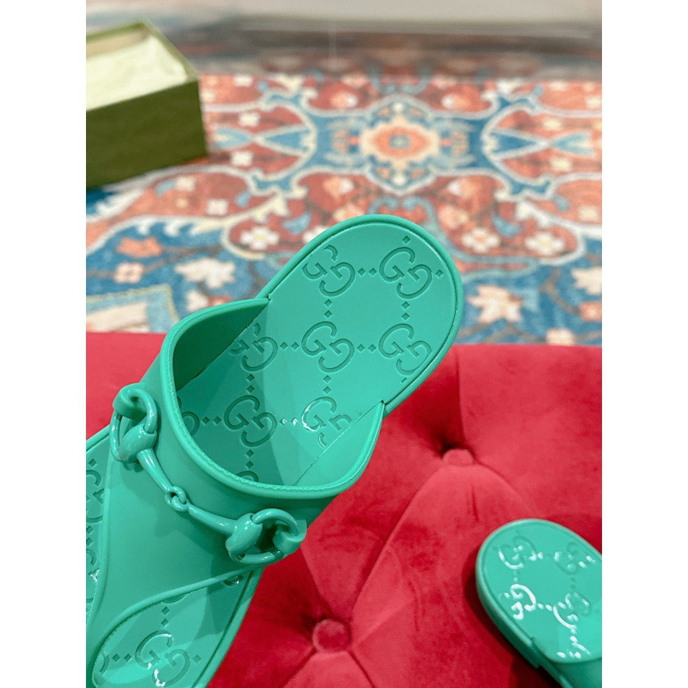 Gucci Women's thong sandal with Horsebit 35-42 Shoes