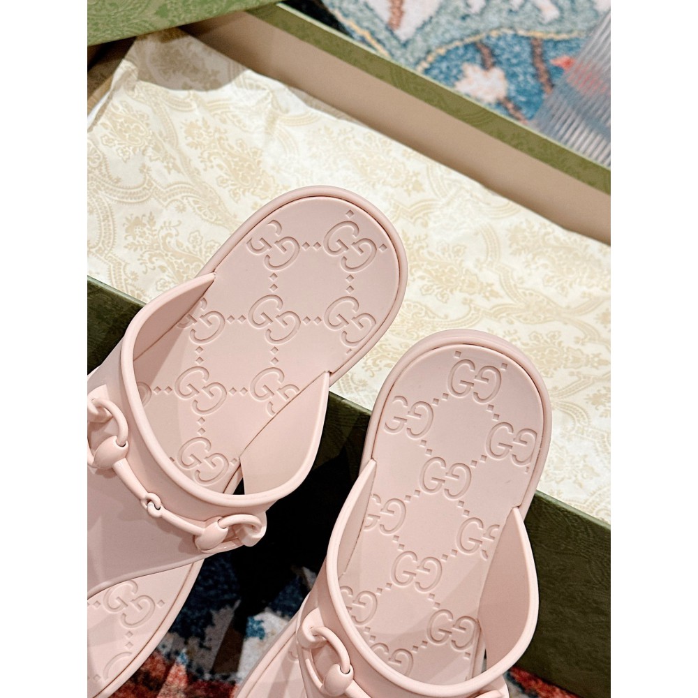 Gucci Women's thong sandal with Horsebit 35-42 Shoes