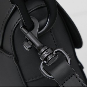 Dior Saddle 26CM Total Black Ultramatte Bags