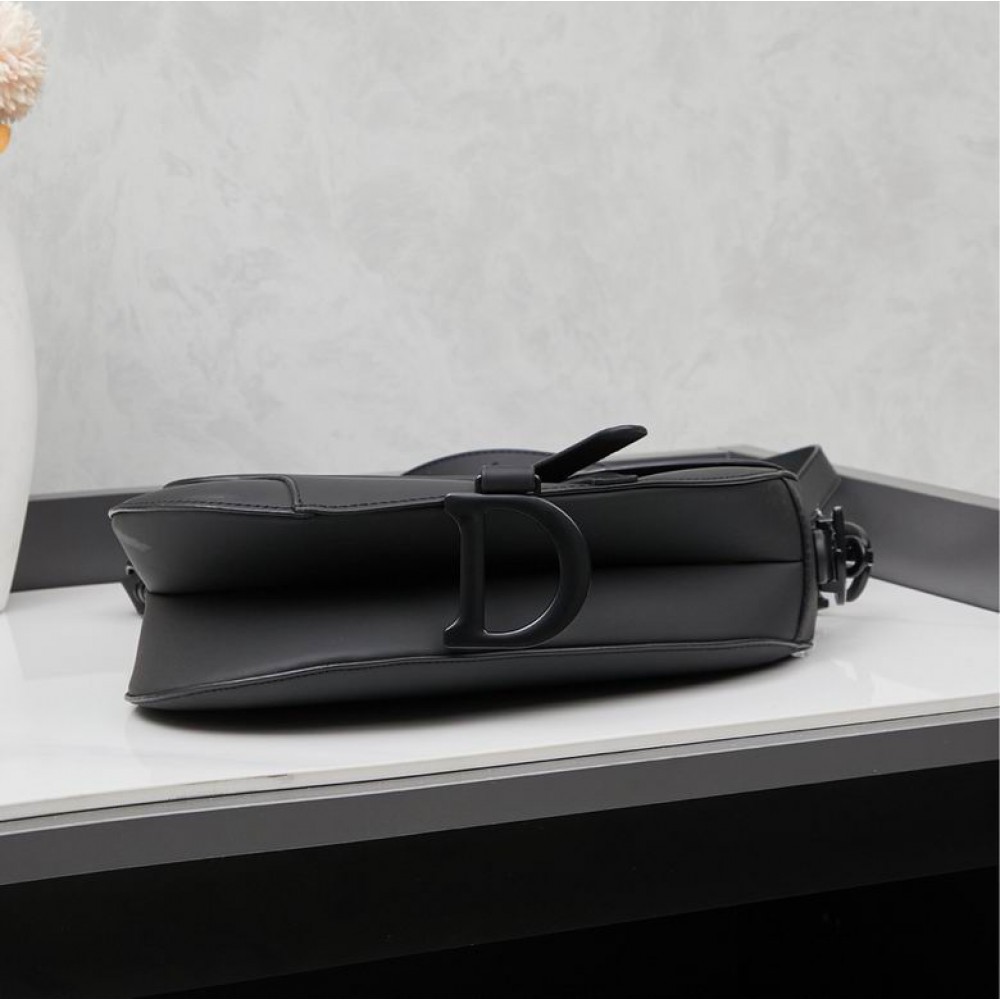 Dior Saddle 26CM Total Black Ultramatte Bags