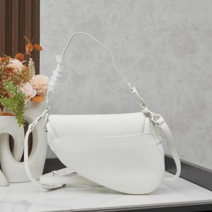Dior saddle 26cm total white ultramatte edition Bags