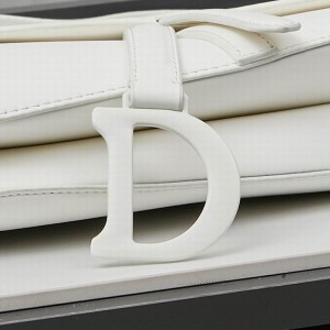 Dior saddle 26cm total white ultramatte edition Bags