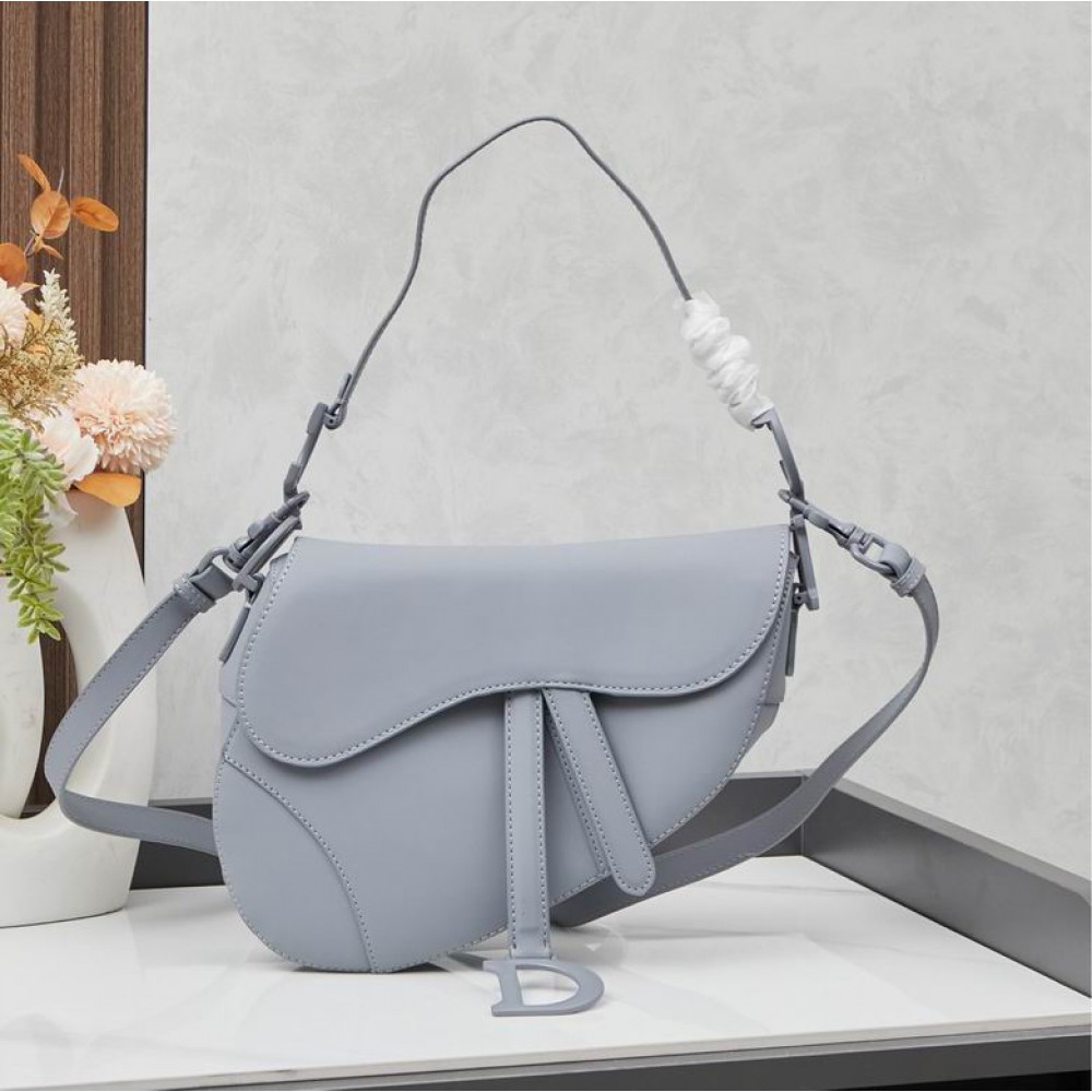 Dior saddle 26cm light grey ultramatte edition Bags