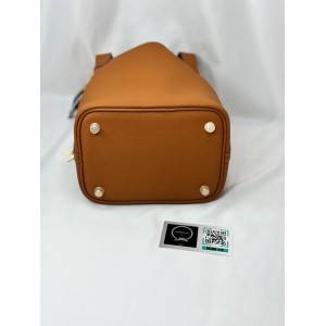 Hermes Picotin Lock 18 bag clemence leather brown Bags