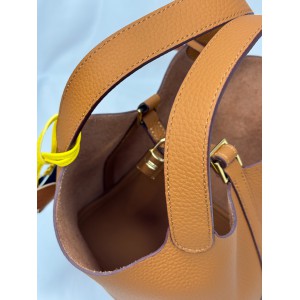 Hermes Picotin Lock 18 bag clemence leather brown Bags
