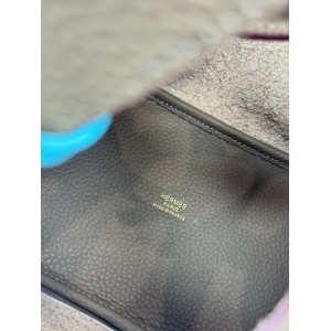 Hermes Picotin Lock 18 bag clemence leather etoupe color Bags