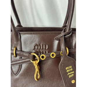 MiuMiu Aventure nappa leather bag 2009 Briarwood Προσφορές