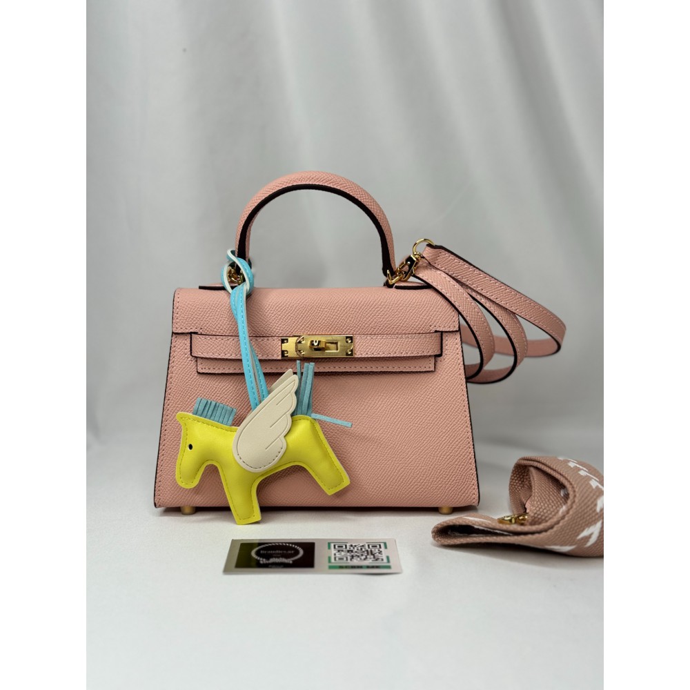 Hermes kelly bag 19x22cm epsom leather baby pink Προσφορές