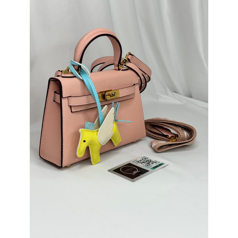 Hermes kelly bag 19x22cm epsom leather baby pink Προσφορές