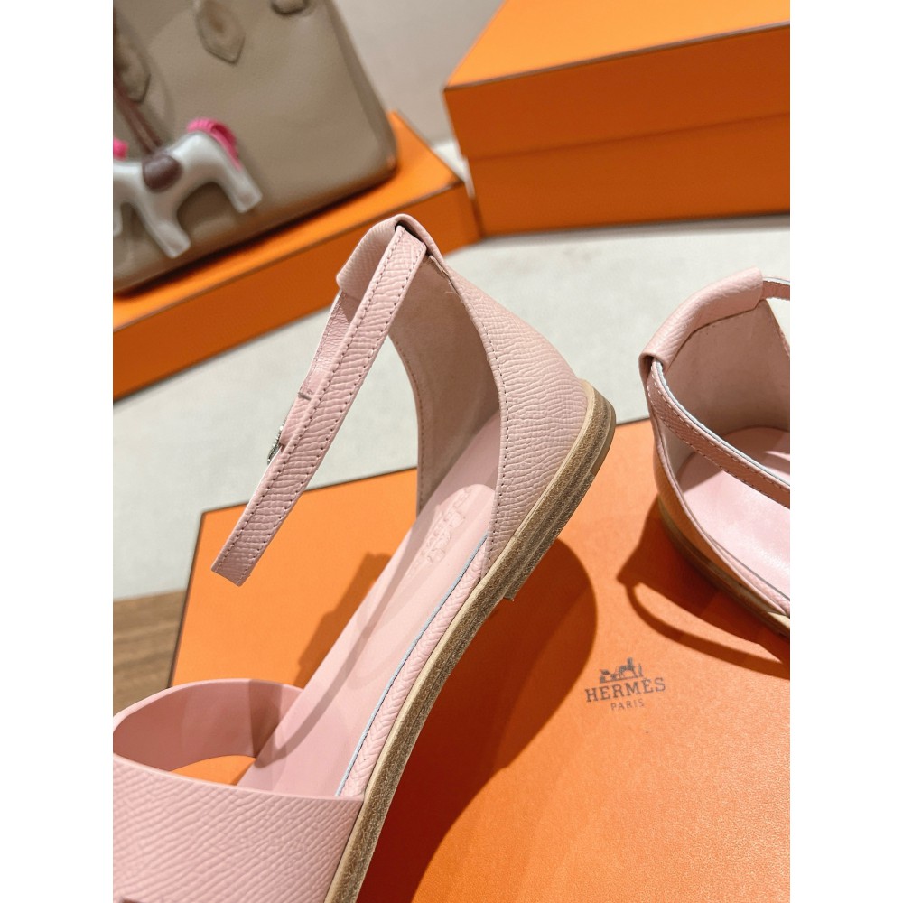 Hermes Santorini sandal Epsom calfskin 35-42 Shoes