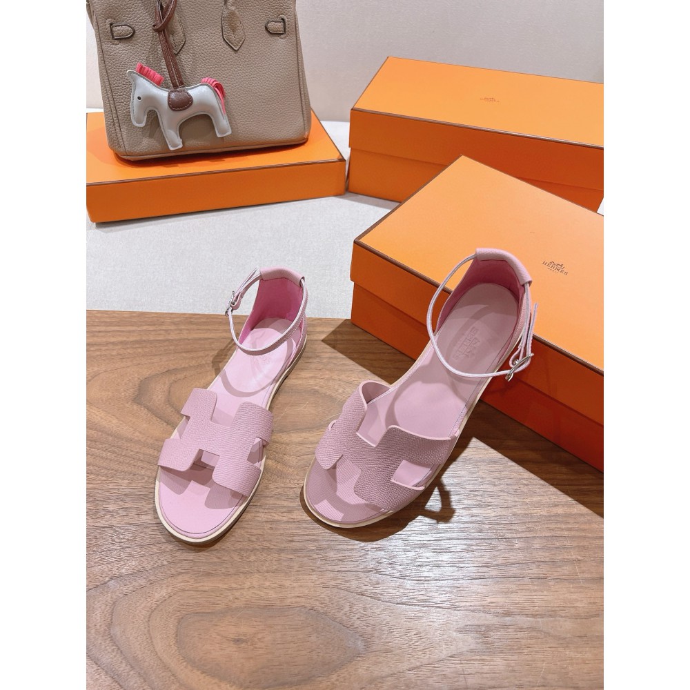 Hermes Santorini sandal Epsom calfskin 35-42 Shoes